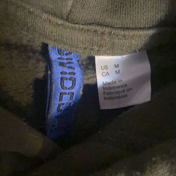 Olive green H&M hoodie - Picture 2 of 3